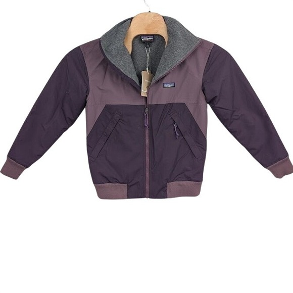Patagonia Jackets & Blazers - Patagonia Women's NWT Shelled Synchilla Jacket Purple Bomber Jacket sz S
